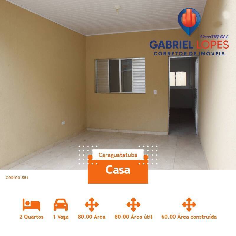 Casa, 2 quartos, 80 m² - Foto 1