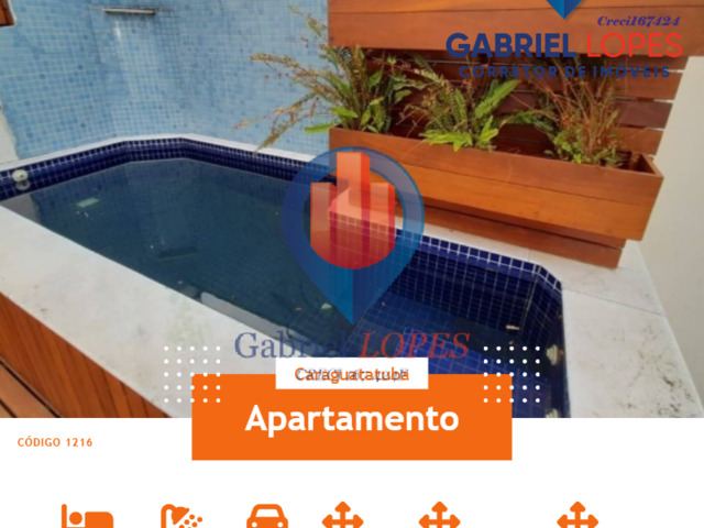 #216 - Apartamento para Venda em Caraguatatuba - SP