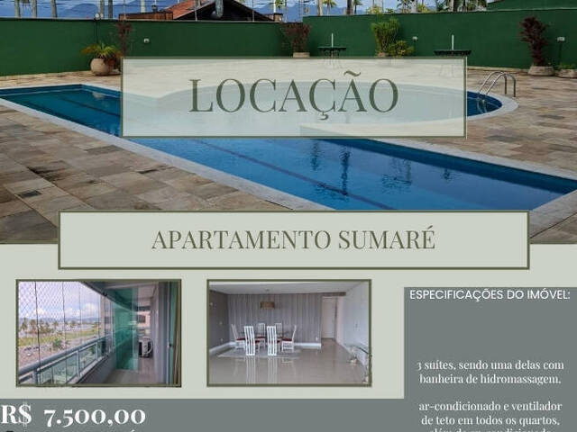 #854 - Apartamento para Locação em Caraguatatuba - SP - 1