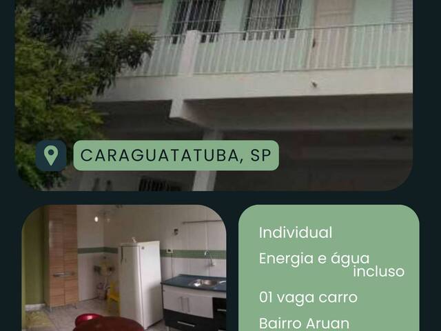 Locação em Jd. Aruan - Caraguatatuba